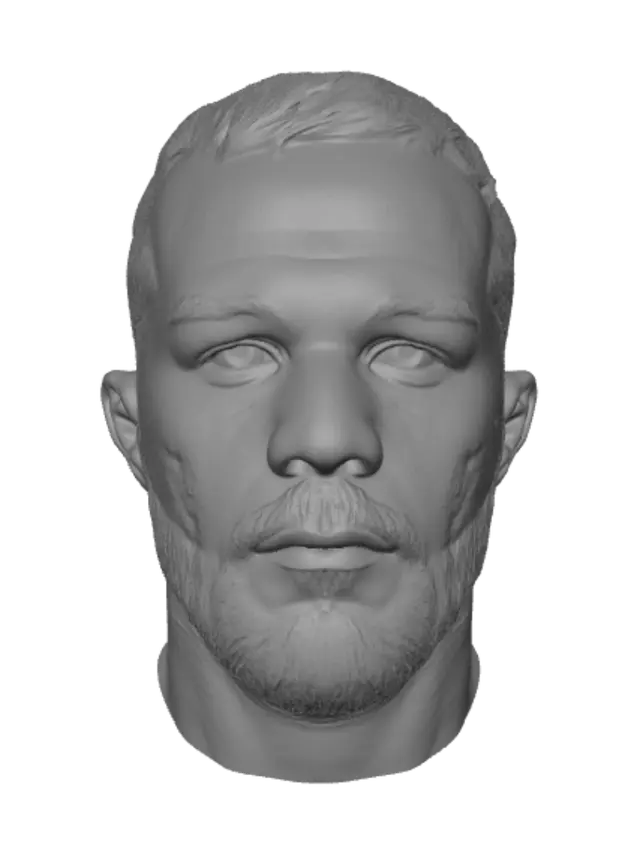 3D model for Close-Up Portrait of a Man