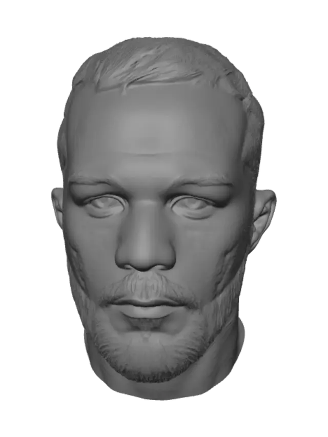 3D model for Close-Up Portrait of a Man