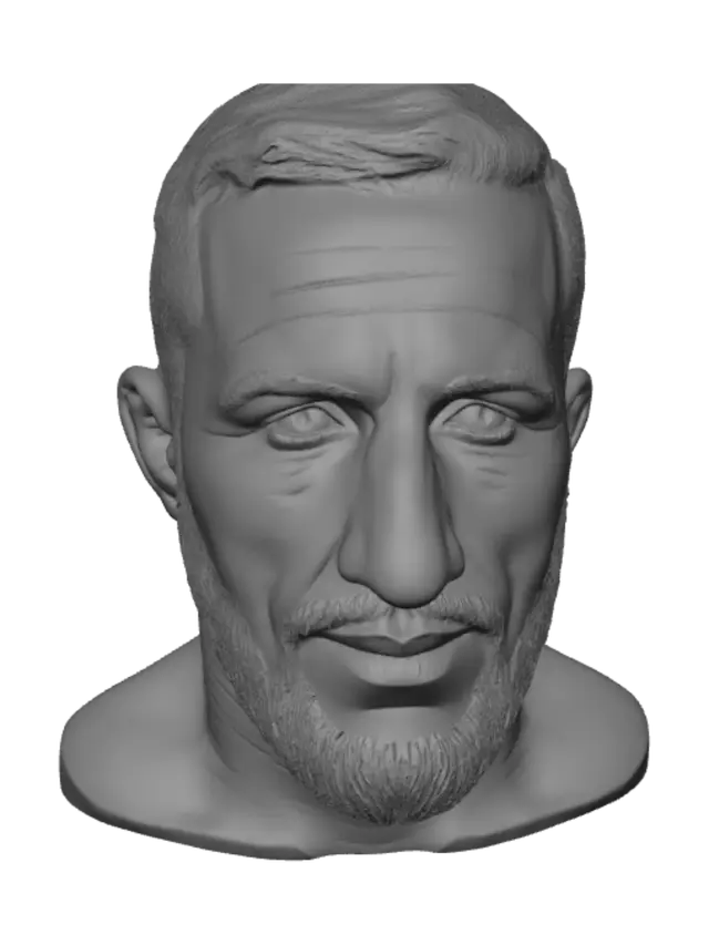 3D model for Portrait of a Bearded Man