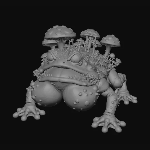 3D model for The Mycelium Monarch