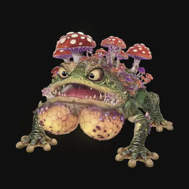 3D model for The Mycelium Monarch