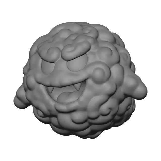 3D model for Angry Thundercloud
