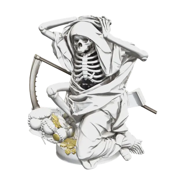 Skeleton Anatomy 3D model, vytvořený pomocí AI