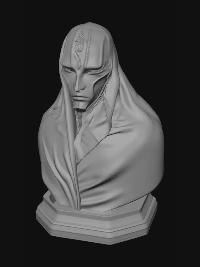 3D model for Runic Golden Mask