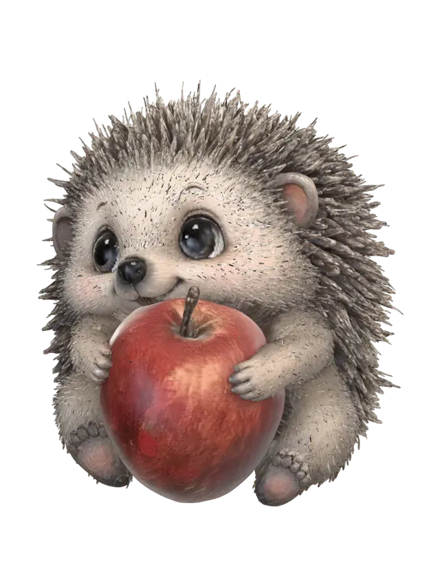 Hedgey - Hug 3D model, vytvořený pomocí AI