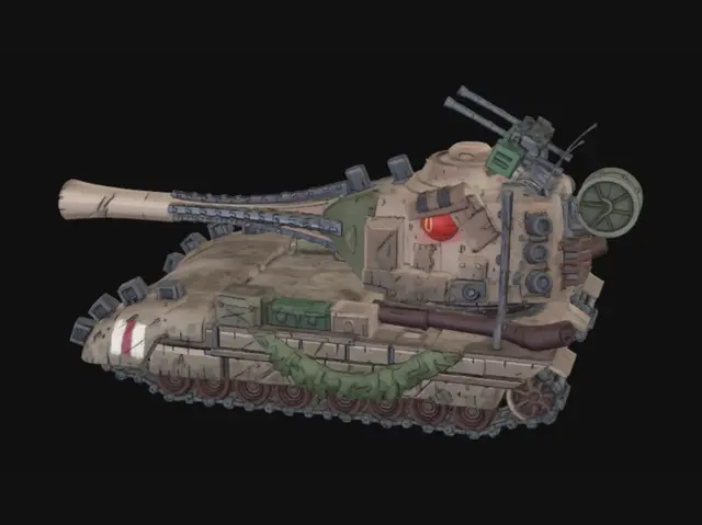 3D model for Patchwork War Tank