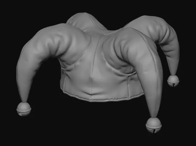 3D model for Tattered Jester Hat
