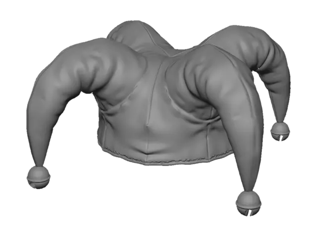 3D model for Tattered Jester Hat