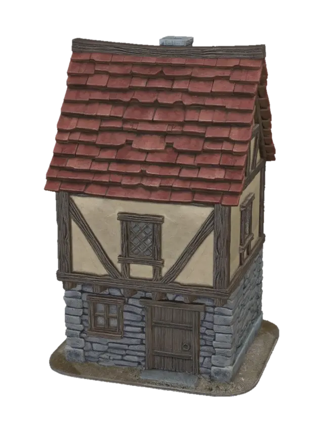 3D model for Timbered Cottage