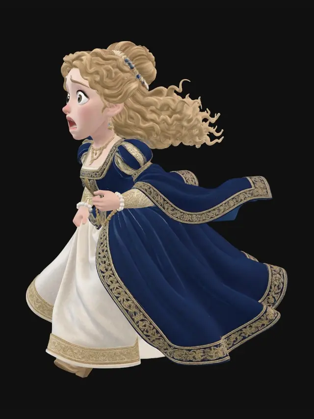 3D model for Rapunzel on the Run