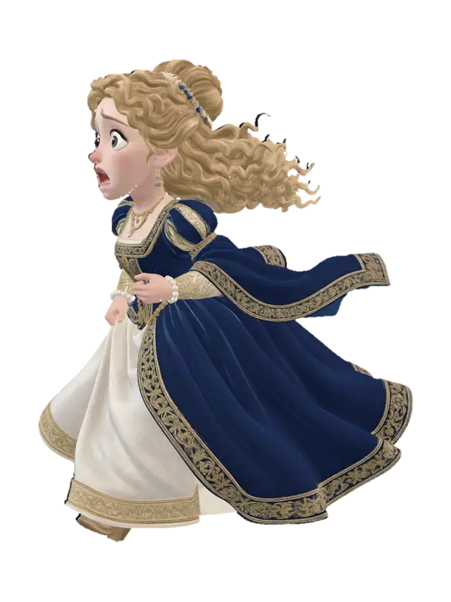 3D model for Rapunzel on the Run