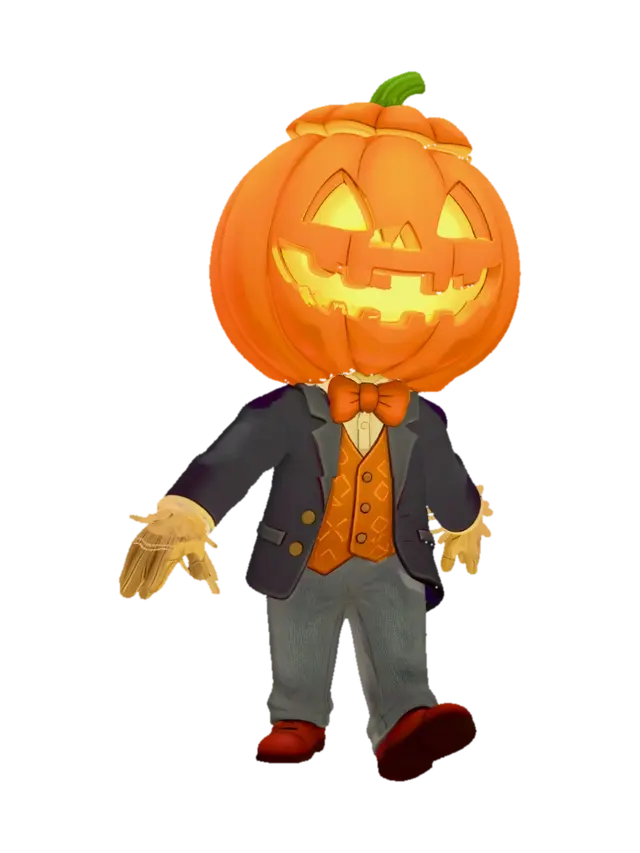 3D model for Pumpkin Gentleman