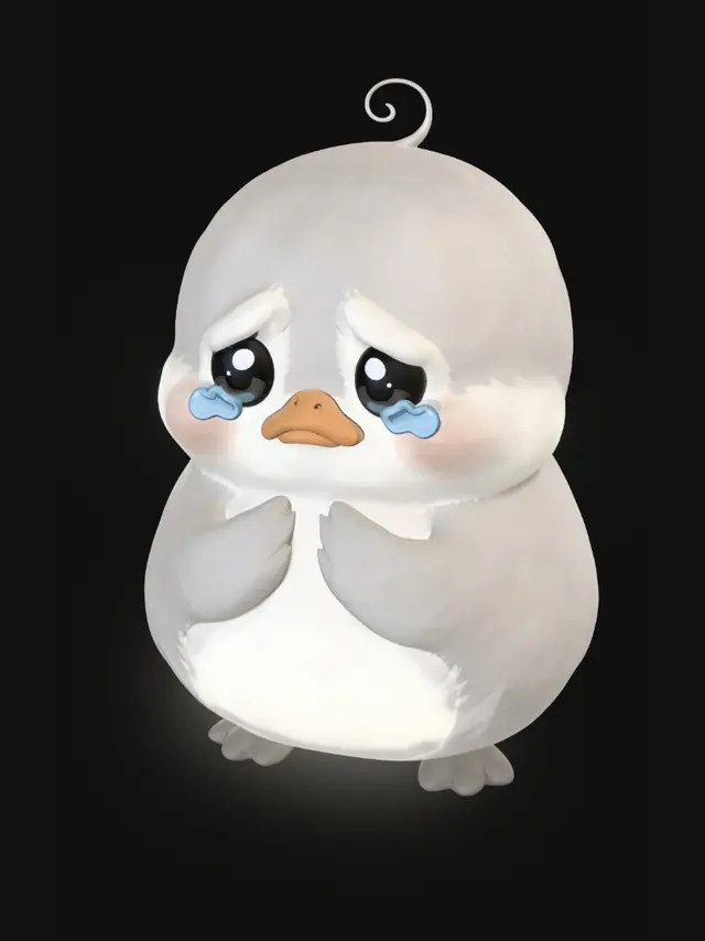 3D model for Crying Chick