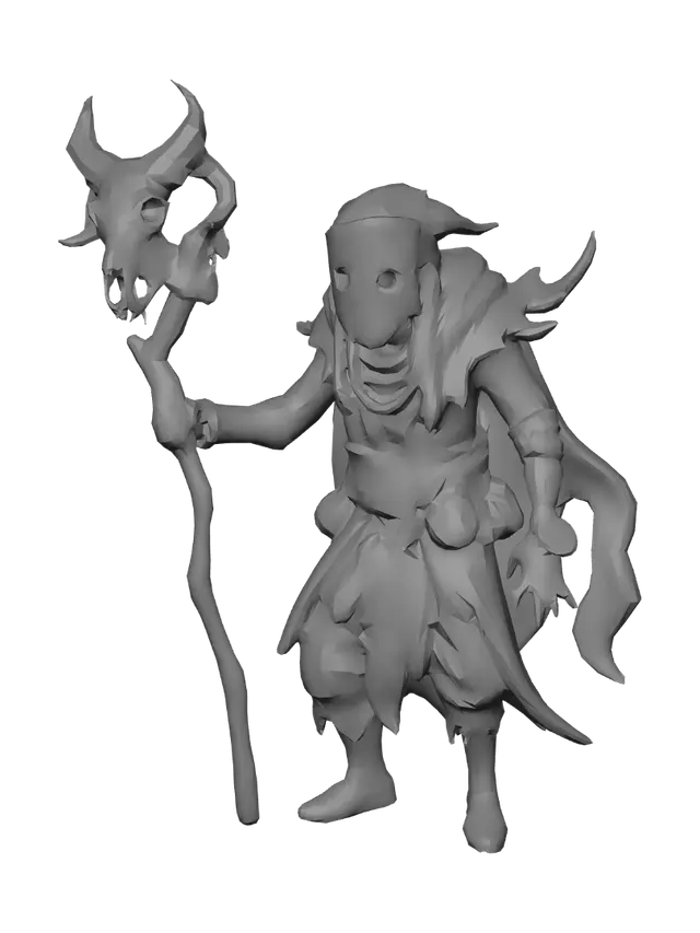 3D model for Skullmask Shaman