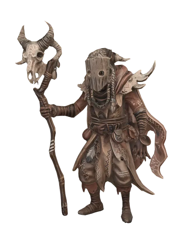 3D model for Skullmask Shaman