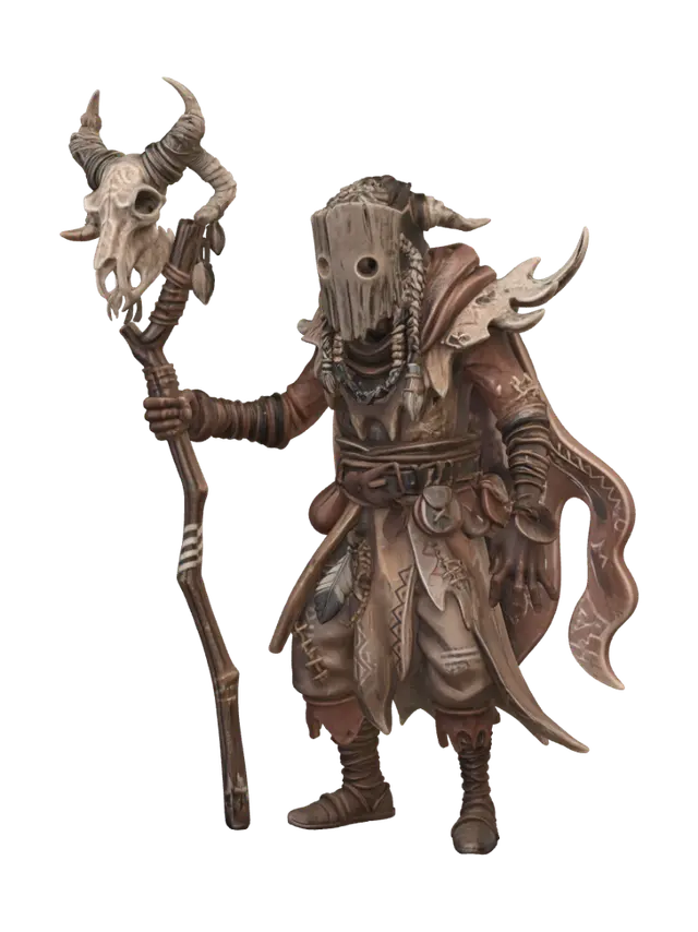3D model for Skullmask Shaman