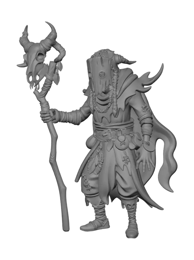 3D model for Skullmask Shaman