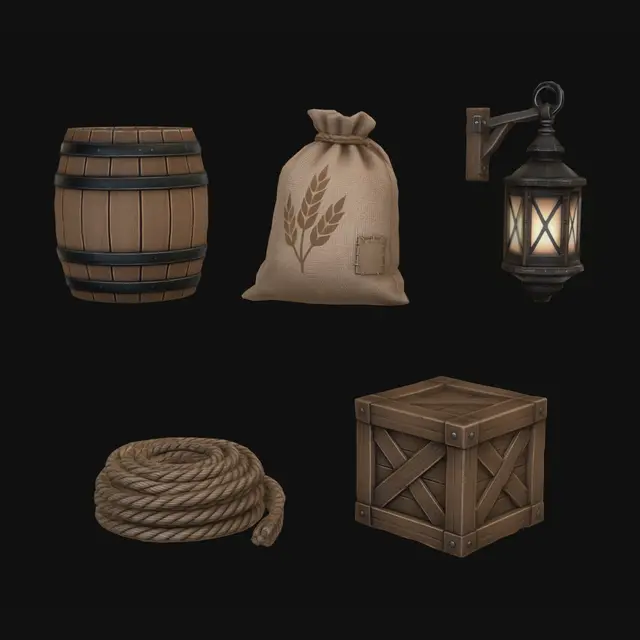 3D model for Old World Supplies