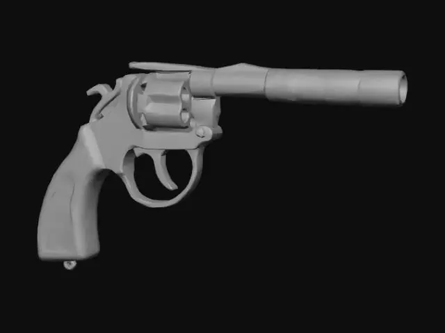 3D model for Toy Revolver on Spider-Man Blanket