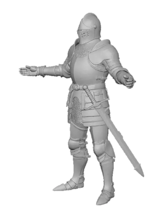 3D model for 중세 갑옷
기사단 투구
체인 메일