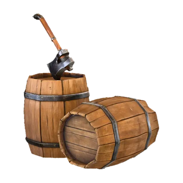 Barrel Splitter - Shooter 3D model, vytvořený pomocí AI