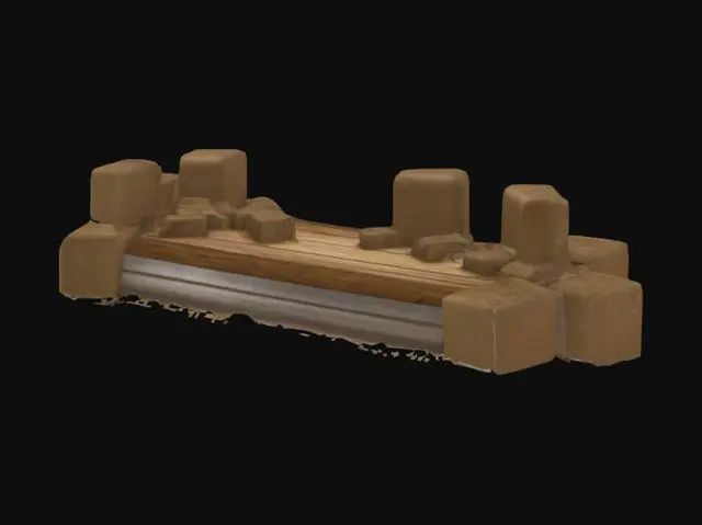 3D model for Hay Bale Couch