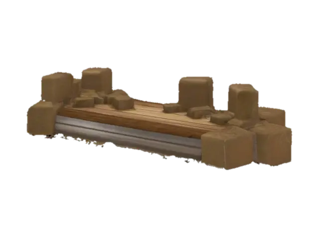 3D model for Hay Bale Couch