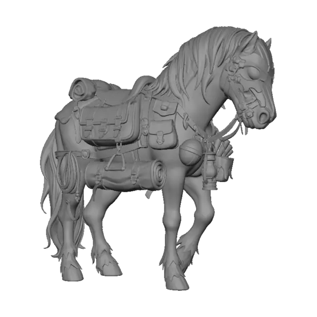 3D model for Trailbound Packhorse