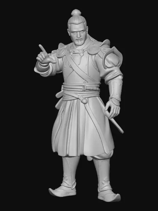 3D model for modify this 3d rectangular video according to the script video link:"https://s3b-assets-bucket.s3.amazonaws.com/test-videos/Ayutthaya+-+Easy+Tripod+Paint+_+360_VR+Master+Series+_+Free+Download.mp4"."A realistic medieval ronin fighter, worn leather armor, weathered fabric clothes, highly detailed Japanese aesthetic. Character in a T-pose, neutral expression, separated fingers for grasping objects. Cinematic lighting, realistic cloth textures, 4K resolution, clean mesh for animation, game-ready topology."