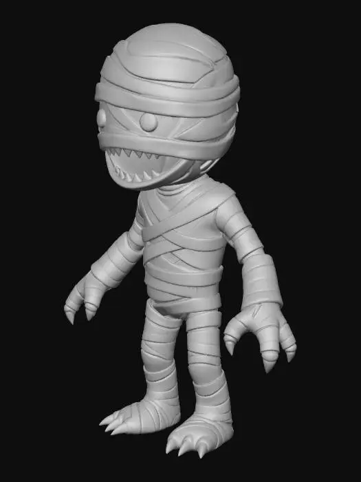 3D model for Bandaged Beast