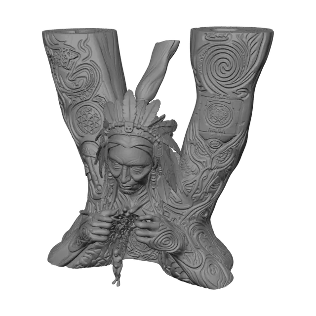 3D model for Spiral Gate of Ancestors