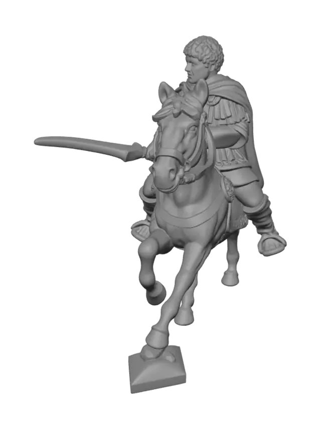 3D model for Knight on Horseback