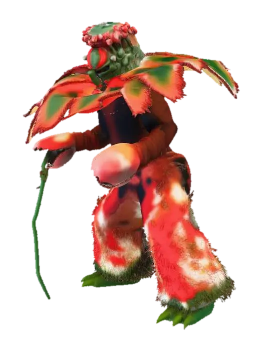 Ultra Kaiju Bazelia - Battles 3D model, vytvořený pomocí AI