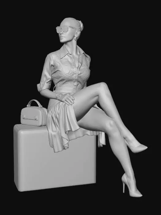 3D model for Cream Couture