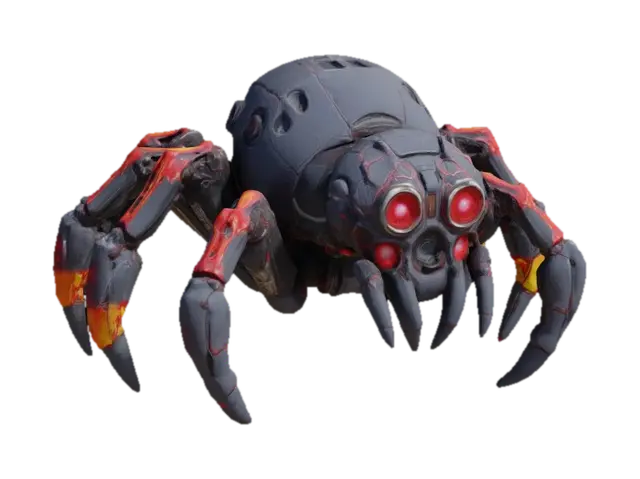3D model for Cyber Arachnid