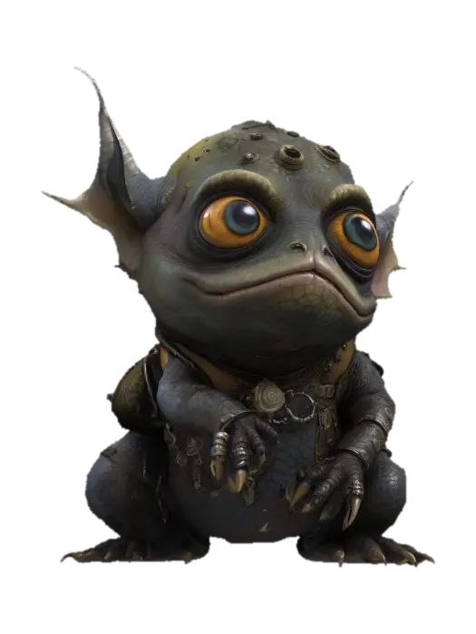 3D-модель Gadget Goblin - Engineer, сгенерированная ИИ