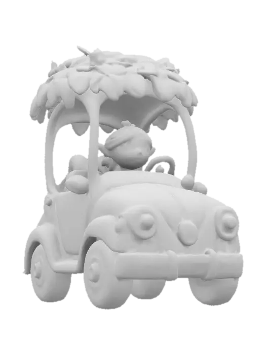 3D model for Forest Adventure Car
