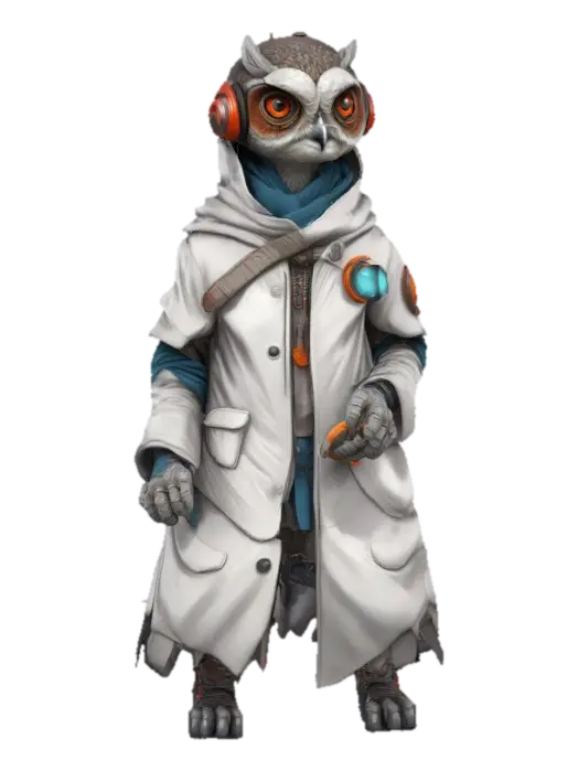 3D model for Cyber Owl Explorer