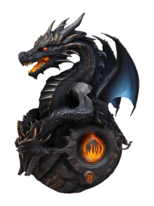 3D model for Eternal Flame Dragon