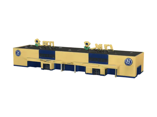 3D model for Lenta 24-Hour Storefront