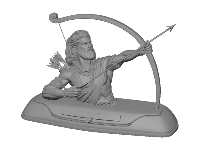 3D model for Symbol of Freedom and Courage