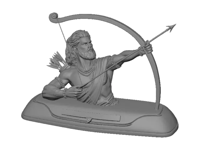 3D model for Symbol of Freedom and Courage