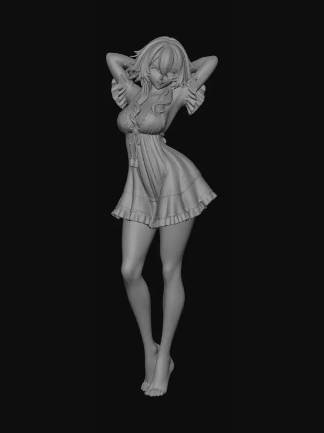 3D model for Ivory Bloom