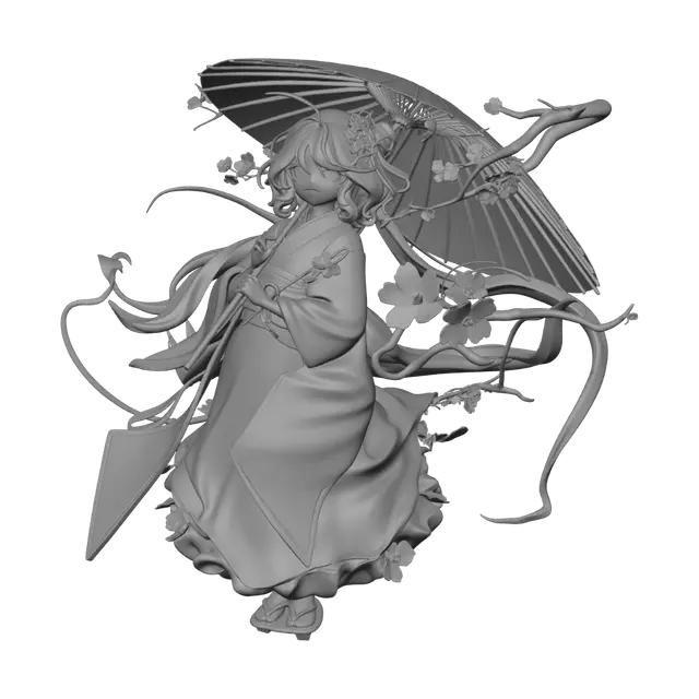 3D model for Azure Wanderer