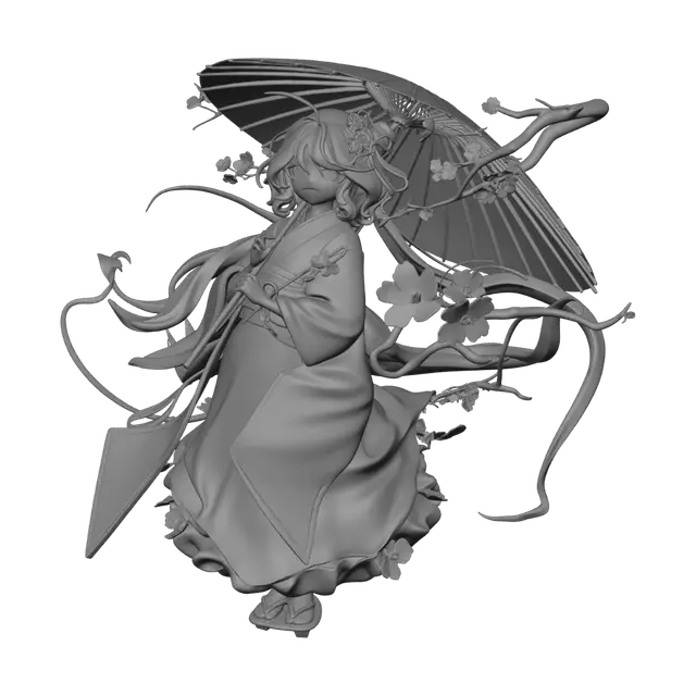 3D model for Azure Wanderer