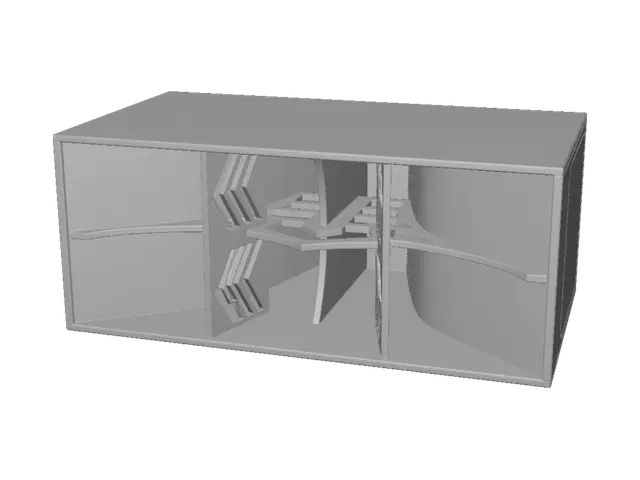 3D model for Box Construction Process F218