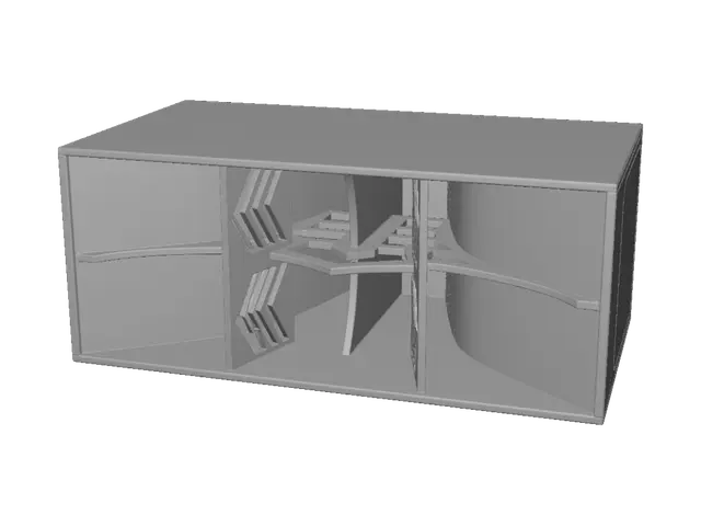 3D model for Box Construction Process F218