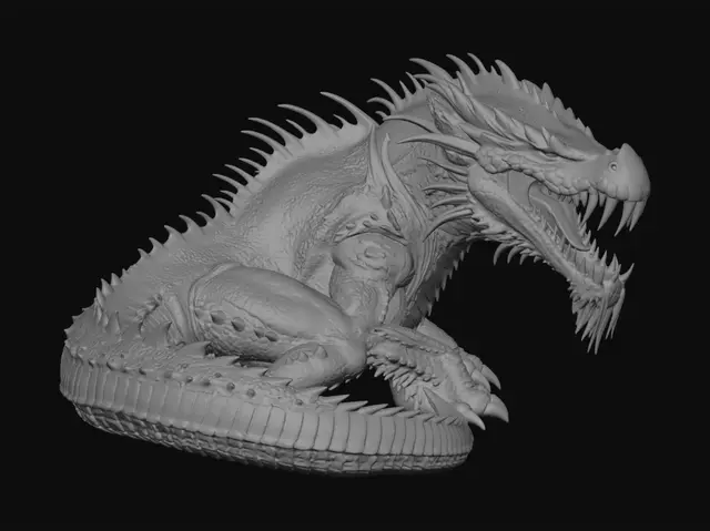 3D model for Emerald Fury