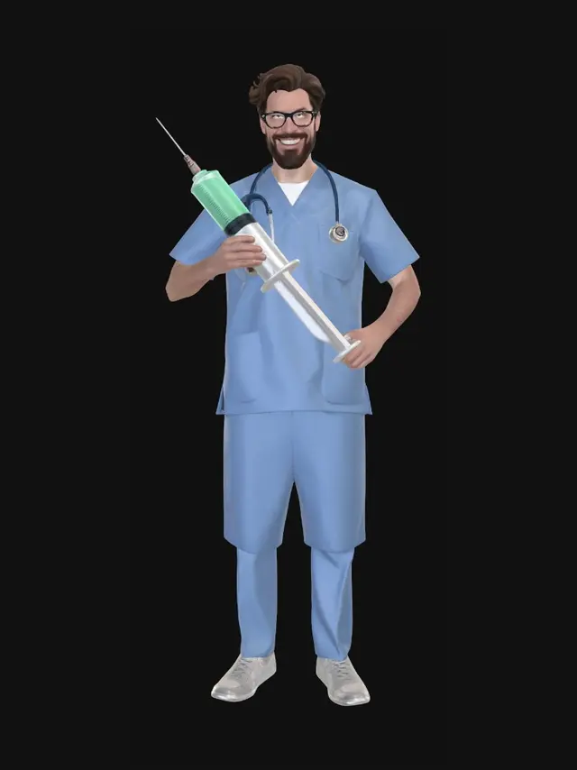 3D model for Giant Syringe Doctor