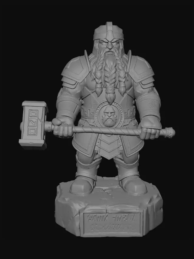3D model for The Hammer of the Mountain King